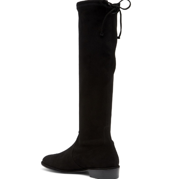 NEW STUART WEITZMAN Kneezie Black Suede Tall Boots - Picture 7 of 13